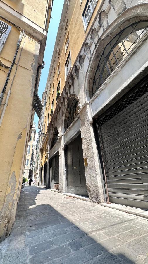 Centro Storico Caruggi 2Min Acquario Pellicceria Superior Loft Palazzo Rolli Apartment Genova Exterior foto