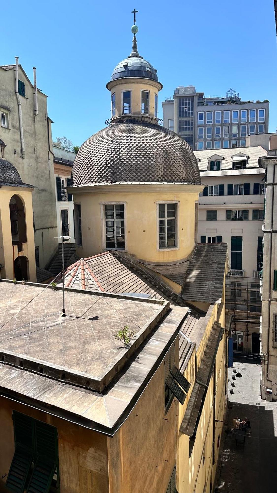 Centro Storico Caruggi 2Min Acquario Pellicceria Superior Loft Palazzo Rolli Apartment Genova Exterior foto